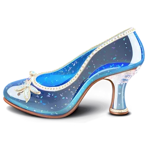 Enchanting Glass Cinderella Heel Png 69 PNG Image