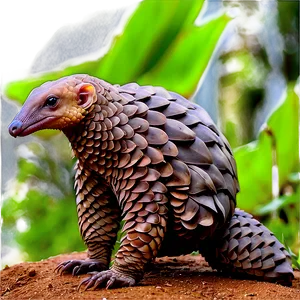 Endangered Pangolin Alert Png Yow36 PNG Image