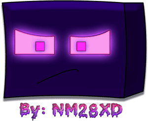 - Transparent Minecraft Cartoon Enderman , Png Download - Minecraft Enderman Head Art, Png Download PNG
