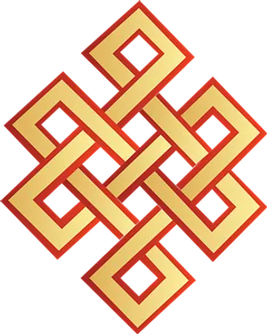 Endless Knot Graphic Design PNG Image