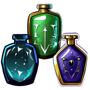 Endurance Potion Badge Png Owe23 PNG Image