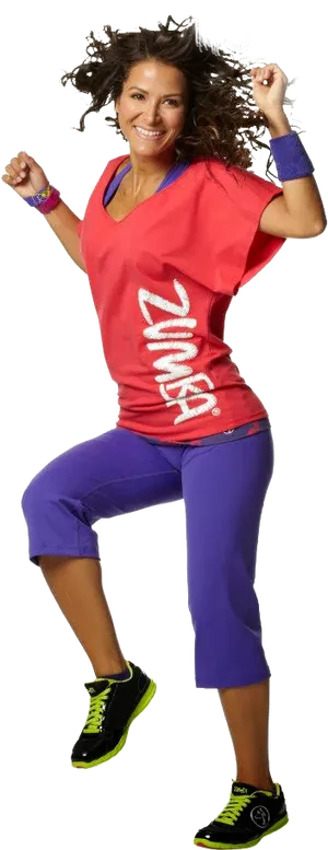 Energetic_ Zumba_ Dance_ Pose PNG Image