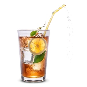 Energizing Iced Tea Splash Png 58 PNG Image