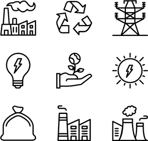 Ecology - Renewable Energy Icons, HD Png Download PNG image with transparent background