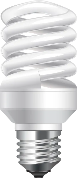 Energy Saving C F L Bulb PNG Image