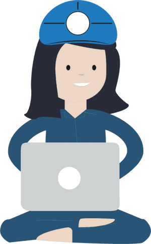 Blue,human Behavior,communication - Computer Engineer Clipart, HD Png Download PNG image with transparent background