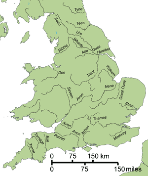Gb4dot Rivers England - Main Rivers Of England, HD Png Download PNG image with transparent background