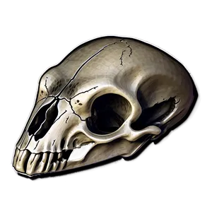 Engraved Animal Skull Sketch Png Uje33 PNG Image