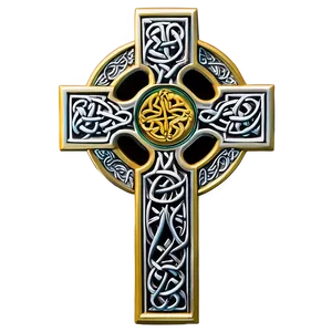 Engraved Celtic Cross Png 28 PNG Image