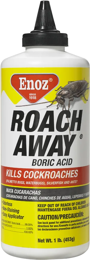 Enoz Roach Away Boric Acid Product PNG Image