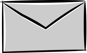 Envelope Icon Simple Outline PNG