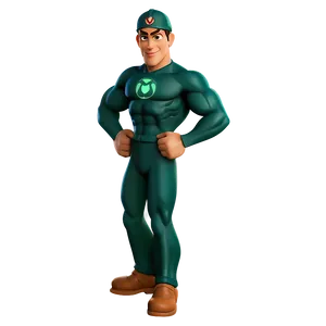 Environmental Hero Cartoon Character Png Efe6 PNG Image