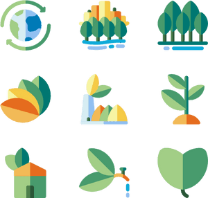 3 Natural Environment World Icon Packs - Environment Icon Vector Png, Transparent Png PNG image with transparent background