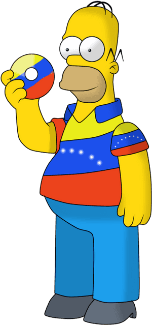 Epitomized Clipart Homer Simpson - Los Simpson En Venezuela, HD Png Download PNG image with transparent background