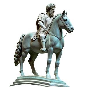 Equestrian Statue Of Marcus Aurelius Png Hyu58 PNG Image