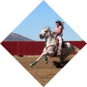 Equestrianin Action Galloping Horse.jpg PNG Image