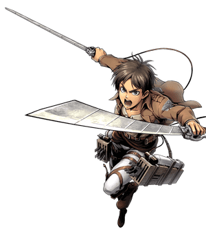 Eren Yeager Render PNG Clipart PNG image with transparent background
