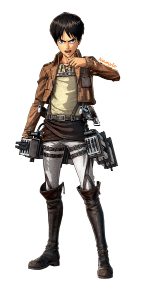 Eren Yeager Render PNG Transparent Image PNG image with transparent background