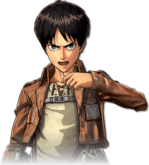 Eren Yeager Render PNG Image PNG image with transparent background