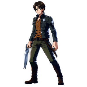 Eren Yeager Final Season Outfit PNG 68 PNG image with transparent background