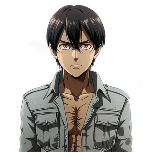 Eren Yeager’s Strategic Mind PNG 79 PNG image with transparent background
