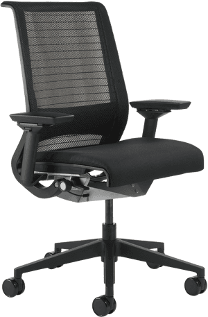 Office Chair Png Free Background - Steelcase Think Office Chair, Transparent Png PNG image with transparent background