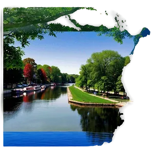 Erie Canal New York State Png 06122024 PNG Image