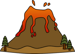 Png Transparent Volcano Background - Shield Volcano Clipart, Png Download PNG image with transparent background
