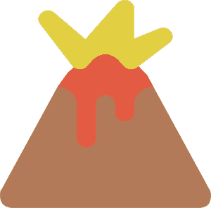Volcano Computer Icons Lava Cave Lava Tube - Lava Tube Clip Art, HD Png Download PNG image with transparent background