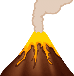 Mount Iliamna Mountain - Volcanic Eruption Clipart Png, Transparent Png PNG image with transparent background