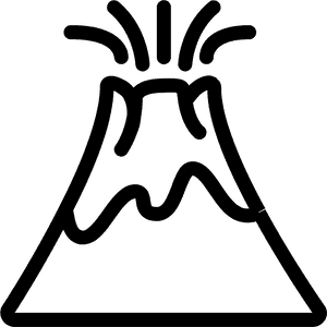 Icon Free Download Png - Volcano Icon, Transparent Png PNG image with transparent background