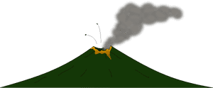 Download Volcano Png Picture - Volcano Eruption Png Gif, Transparent Png PNG image with transparent background