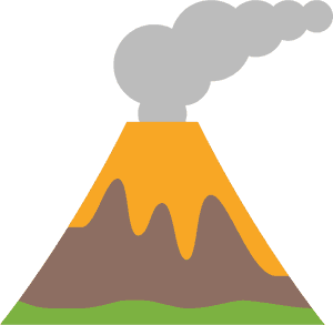 Volcano Png - Transparent Background Volcano Clipart, Png Download PNG image with transparent background
