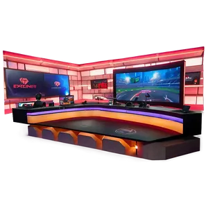 Esports Commentary Desk Png Rdt94 PNG Image