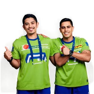 Esports Team Victory Pose Png Lnc PNG Image