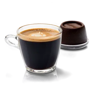 Espresso In Glass Cup Png Vfl PNG Image