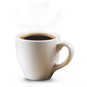 Espresso In White Cup Png 50 PNG Image