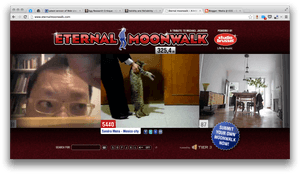 Eternal Moonwalk Tribute Website PNG image with transparent background