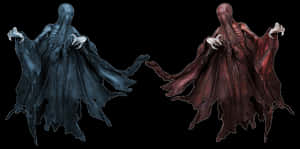 Ethereal Apparitions Artwork PNG image with transparent background
