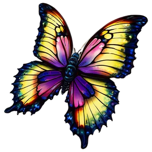 Ethereal Butterfly Glow Png Ioc22 PNG Image