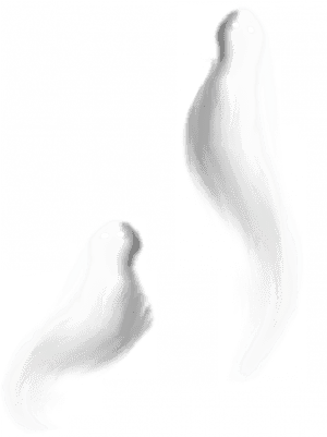 Ghost Png Cartoon - Ghost Tail Transparent Background, Png Download PNG image with transparent background