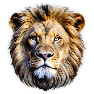 Ethereal Lion Face Png Nvi PNG Image