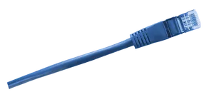 Ethernet Cable Isolatedon Black PNG Image