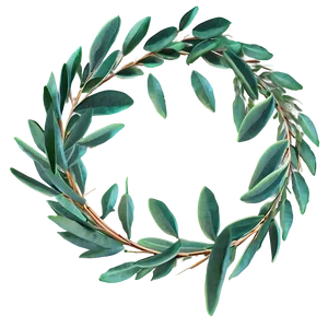 Eucalyptus Wreath Png Gde81 PNG Image