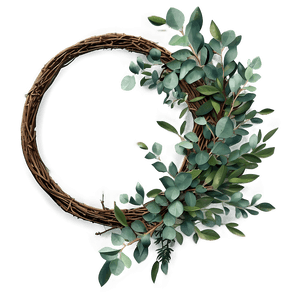 Eucalyptus Wreath PNG jwd PNG