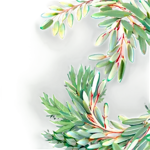 Eucalyptus Wreath Png Orh PNG Image