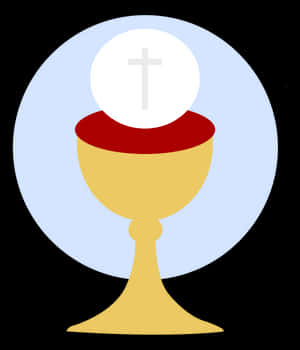 Eucharist Symbol Graphic PNG with transparent background