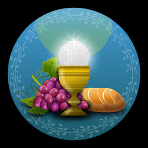Eucharist Symbols Christianity PNG with transparent background