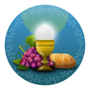 Eucharist Symbols Christianity PNG Image