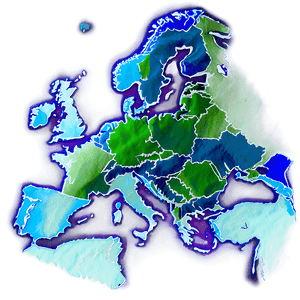 Europe Environmental Map PNG 48 PNG image with transparent background